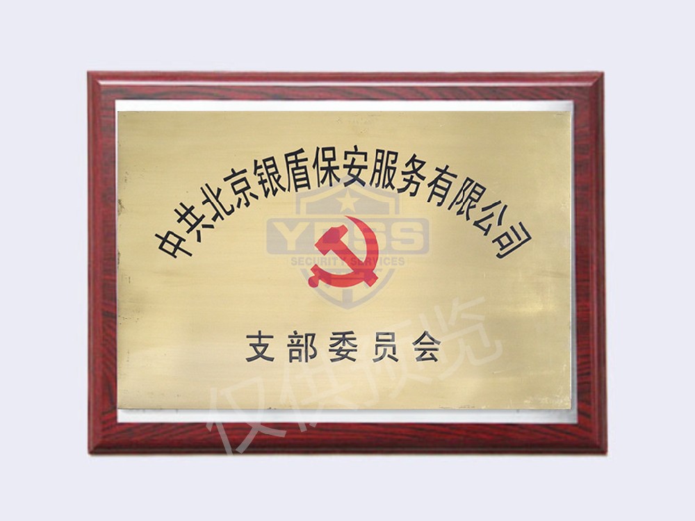 中共北京銀盾保安服務(wù)有限公司支部委員會