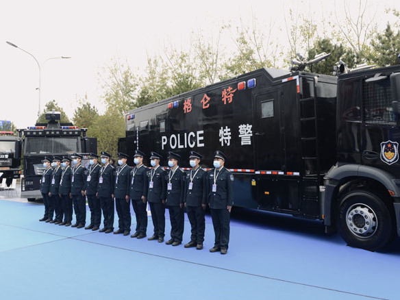 銀盾保安護航中國國際警用裝備博覽會